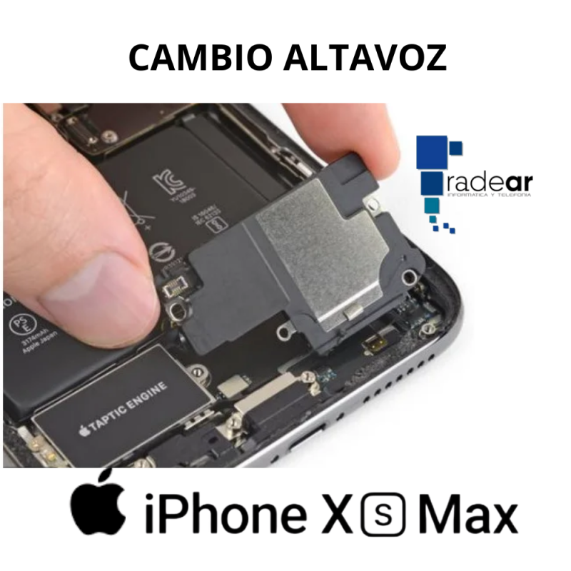 Cambio altavoz iPhone XS Max