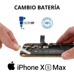 Cambio batería iPhone XS Max Compatible