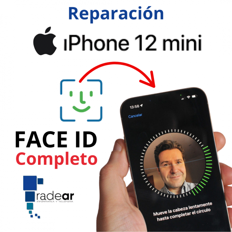 Reparar Face ID completo iPhone 12 mini