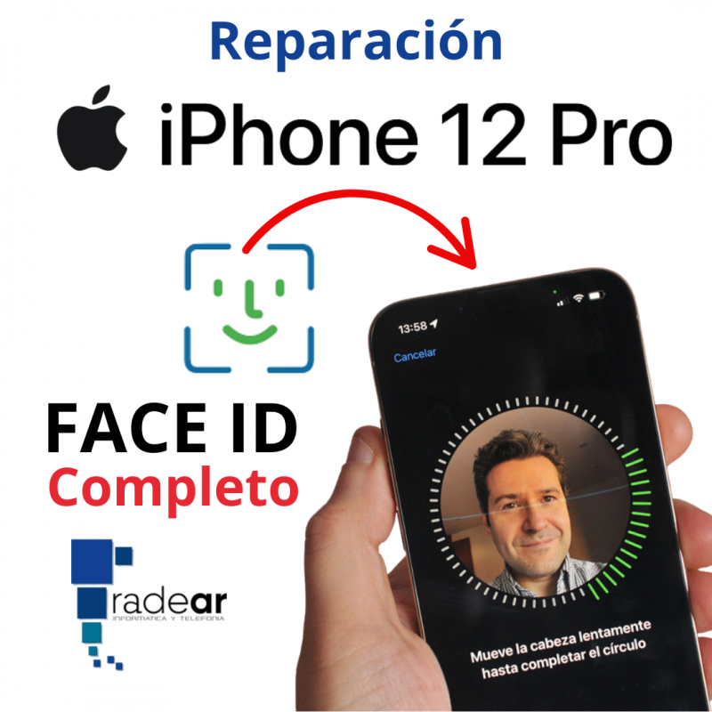Reparar Face ID completo iPhone 12 Pro