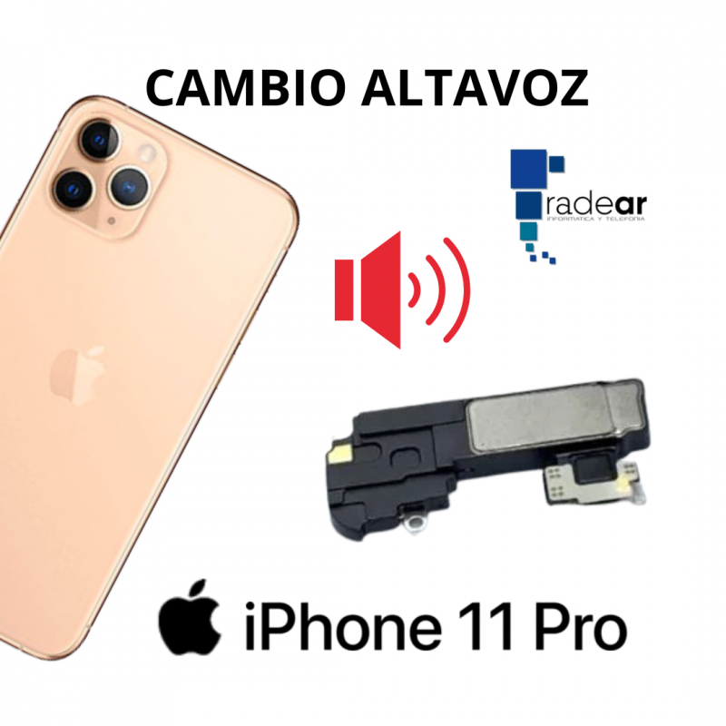 Cambio altavoz iPhone 11 Pro