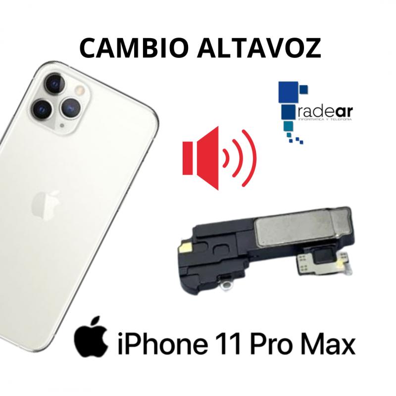 Cambio altavoz iPhone 11 Pro Max