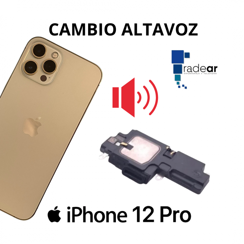 Cambio altavoz iPhone 12 Pro