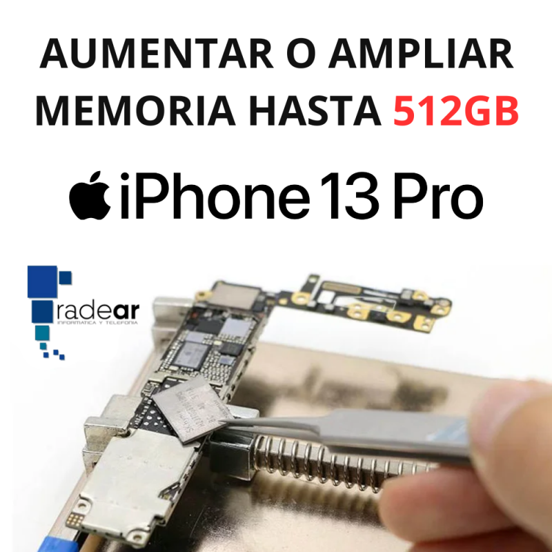 Aumentar o ampliar memoria a 512GB