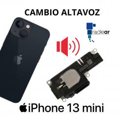 Cambio altavoz iPhone 13 mini