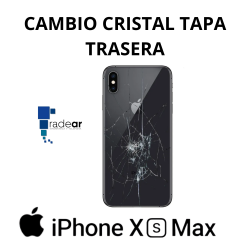 Cambio cristal tapa trasera iPhone XS Max