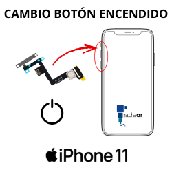 Cambio boton encendido iPhone 11