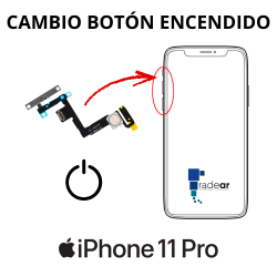 Cambio boton encendido iPhone 11 Pro