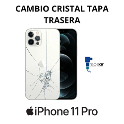 Cambio cristal tapa trasera iPhone 11 Pro