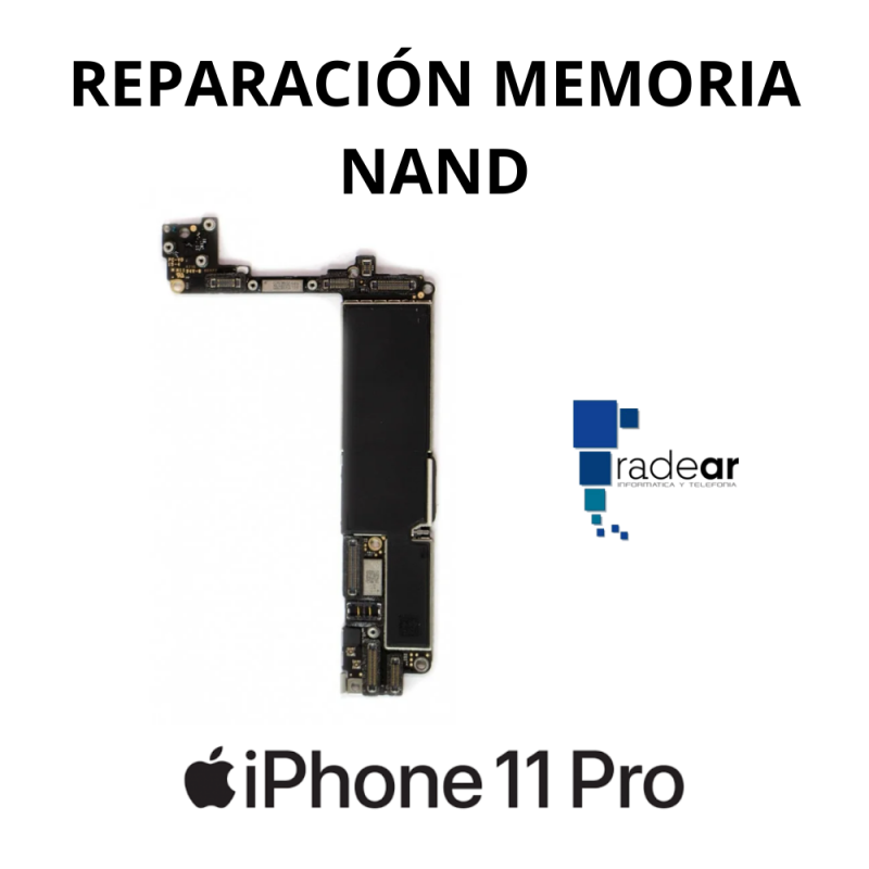 Reparación memoria NAND iPhone 11 Pro