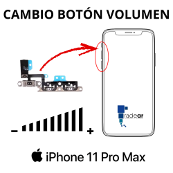 Cambio boton volumen iPhone 11 Pro Max