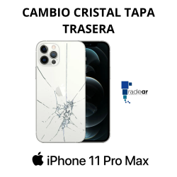 Cambio cristal tapa trasera iPhone 11 Pro Max