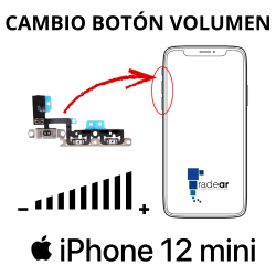 Cambio boton volumen iPhone 12 mini