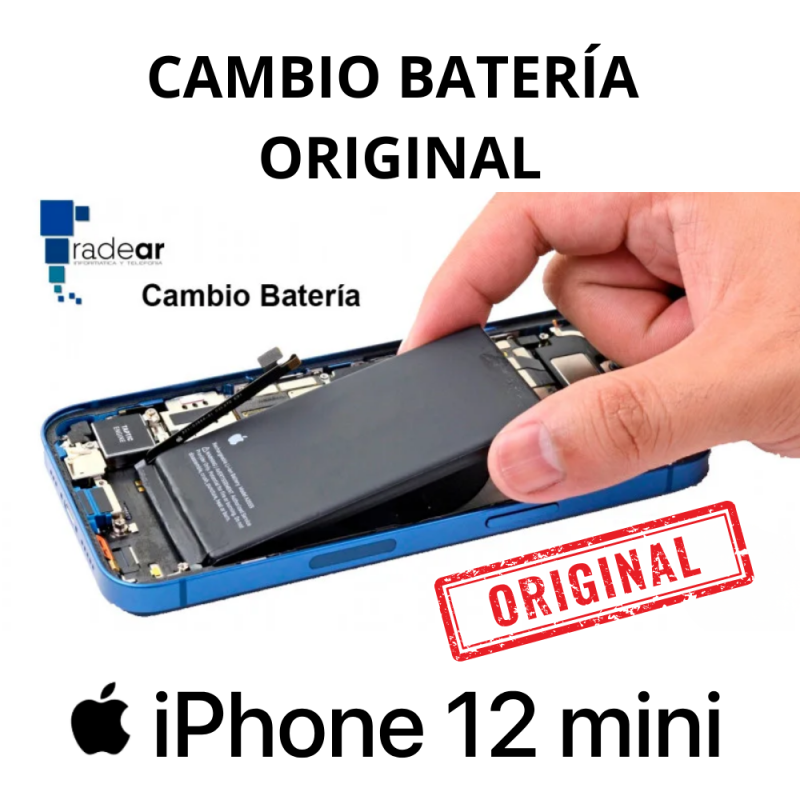 Cambio batería ORIGINAL iPhone 12 mini