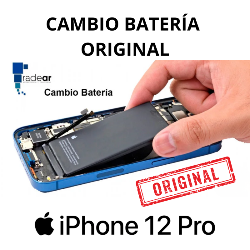 Cambio batería ORIGINAL iPhone 12 Pro