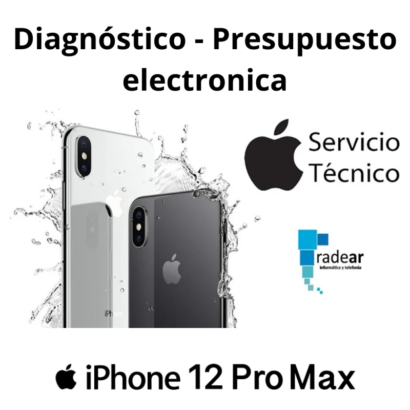 Diagnóstico - Presupuesto electronica iPhone 12 Pro Max
