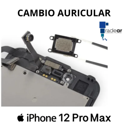 Cambio auricular iPhone 12 Pro Max