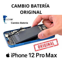 Cambio batería ORIGINAL iPhone 12 Pro Max
