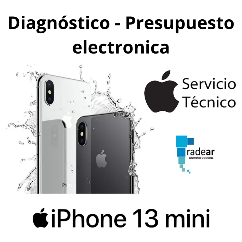 Diagnóstico - Presupuesto electronica iPhone 13 mini
