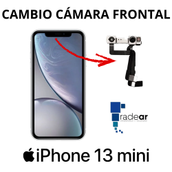 Cambio camara frontal iPhone 13 mini