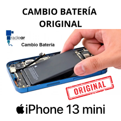 Cambio batería iPhone 13 mini Original