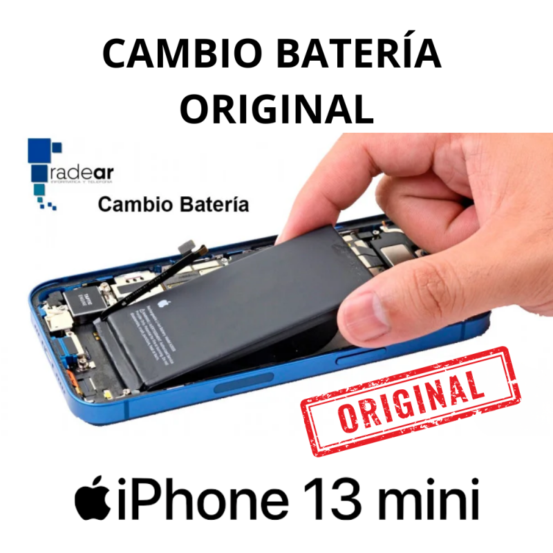 Cambio batería iPhone 13 mini Original