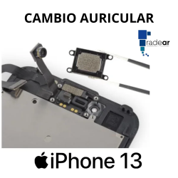 Cambio auricular iPhone 13