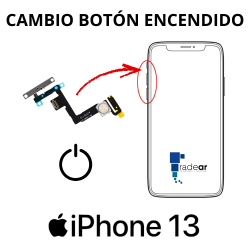 Cambio boton encendido iPhone 13
