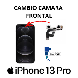 Cambio camara frontal iPhone 13 Pro