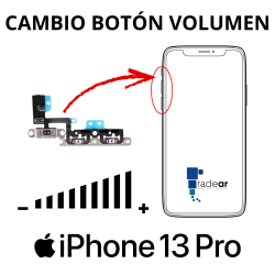 Cambio boton volumen iPhone 13 Pro