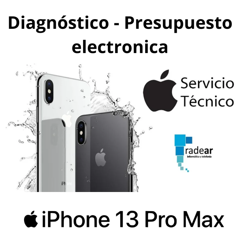 Diagnóstico - Presupuesto electronica iPhone 13 Pro Max