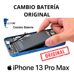 Cambio batería iPhone 13 Pro Max Original