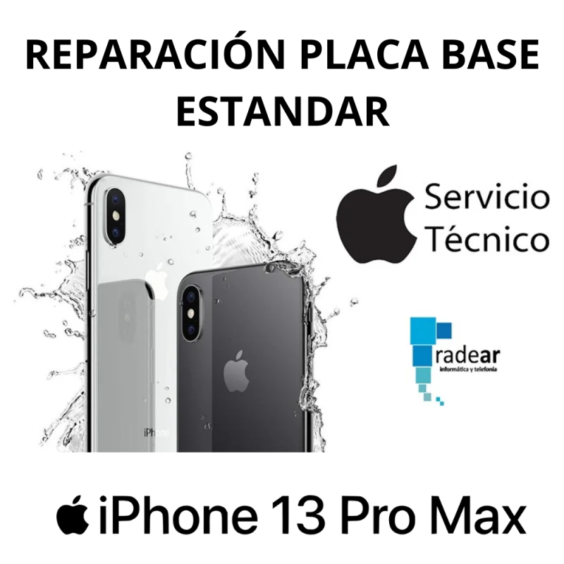 Reparación Placa base estandar iPhone 13 Pro Max