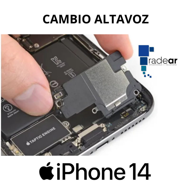 Cambio altavoz iPhone 14