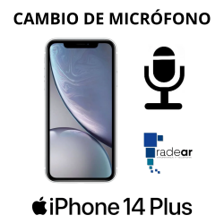 Cambio de micrófono iPhone 14 Plus