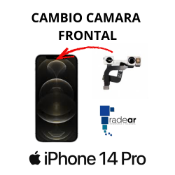 Cambio camara frontal iPhone 14 Pro