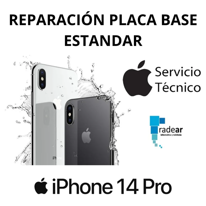 Reparación Placa base estandar iPhone 14 Pro