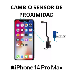 Cambio sensor de proximidad iPhone 14 Pro Max