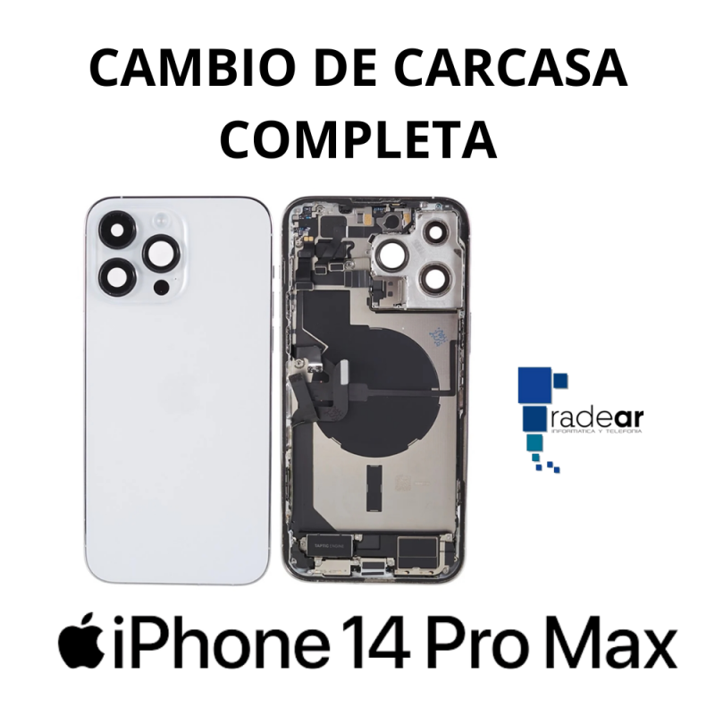 Cambio de Carcasa Completa iPhone 14 Pro Max