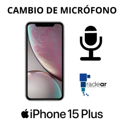 Cambio de micrófono iPhone 15 Plus
