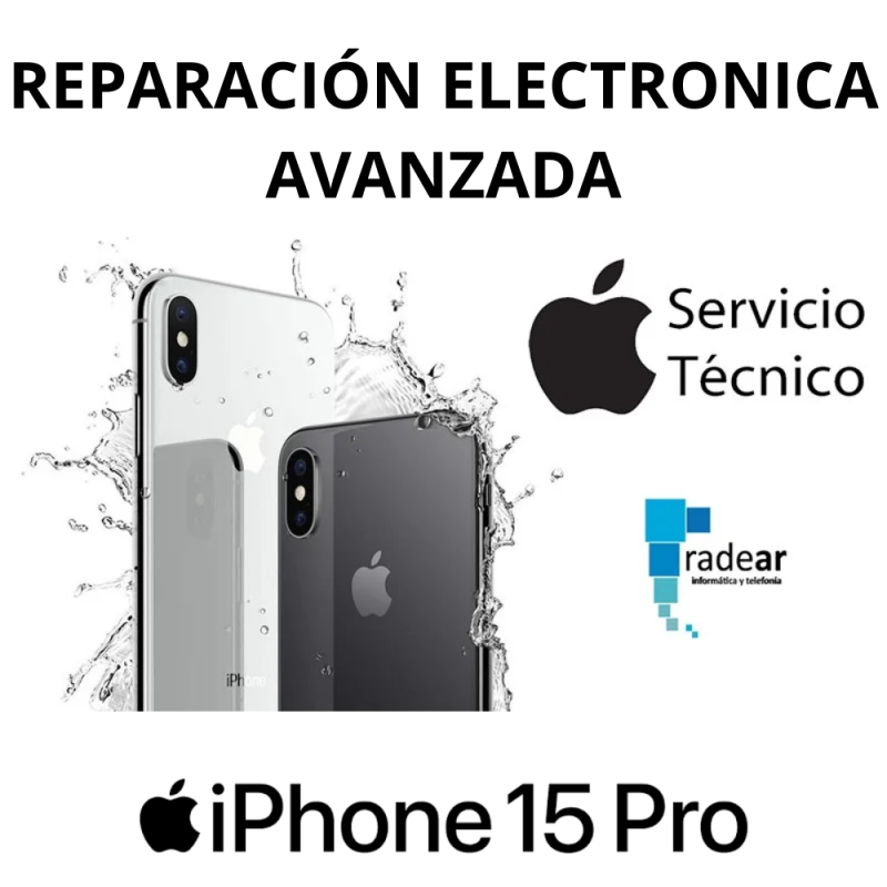 Reparación Electronica avanzada iPhone 15 Pro
