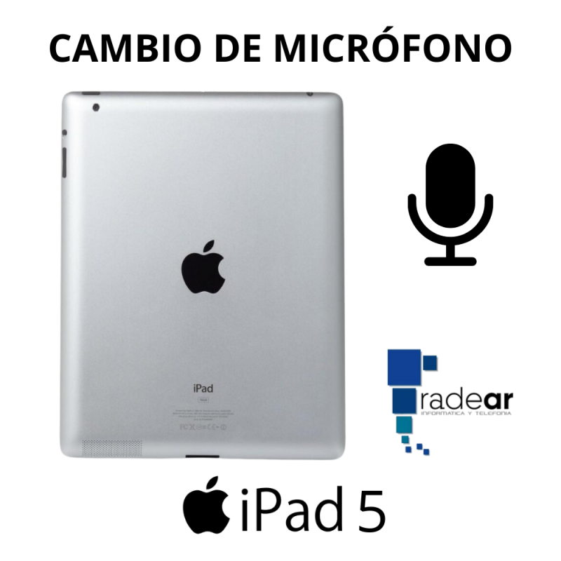 Cambio de micrófono iPad 5