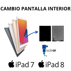 Cambio Pantalla interior iPad 7 - 8 10.2"