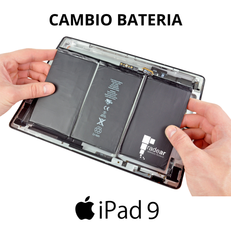 Cambio bateria iPad 9