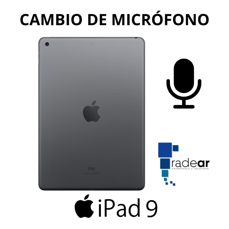 Cambio de micrófono iPad 9