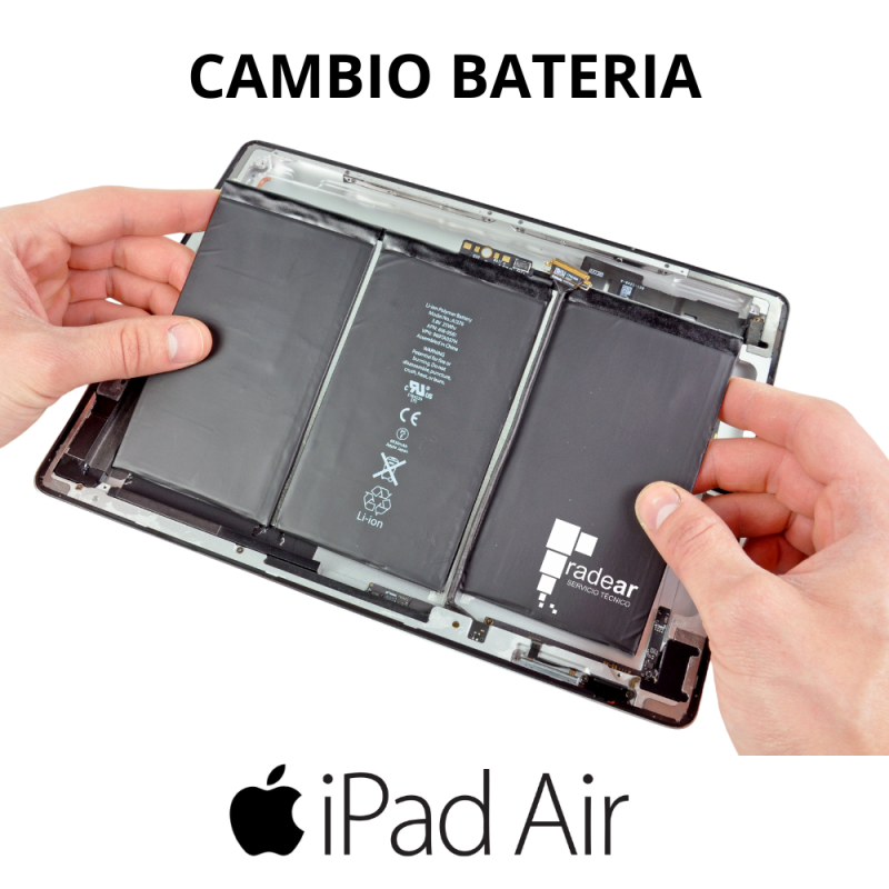 Cambio bateria iPad Air