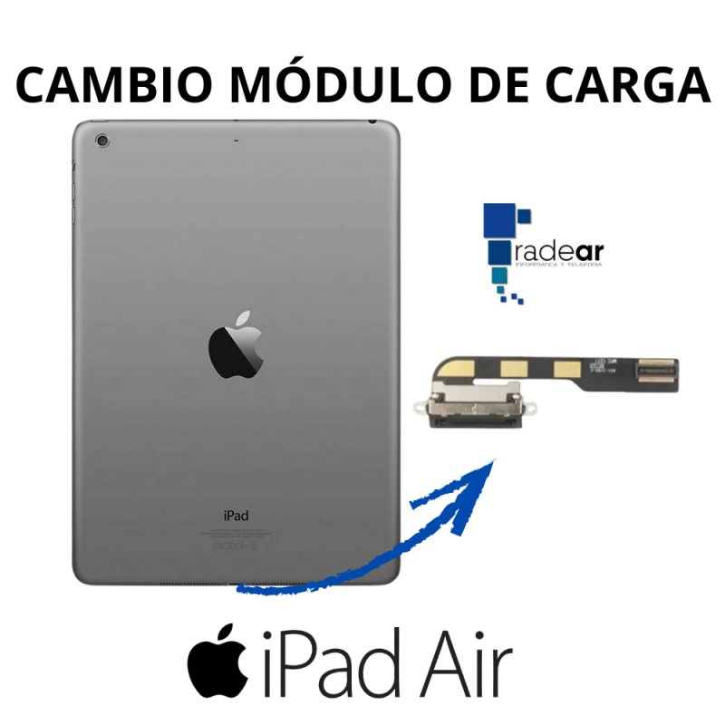Cambio módulo de carga iPad Air 1