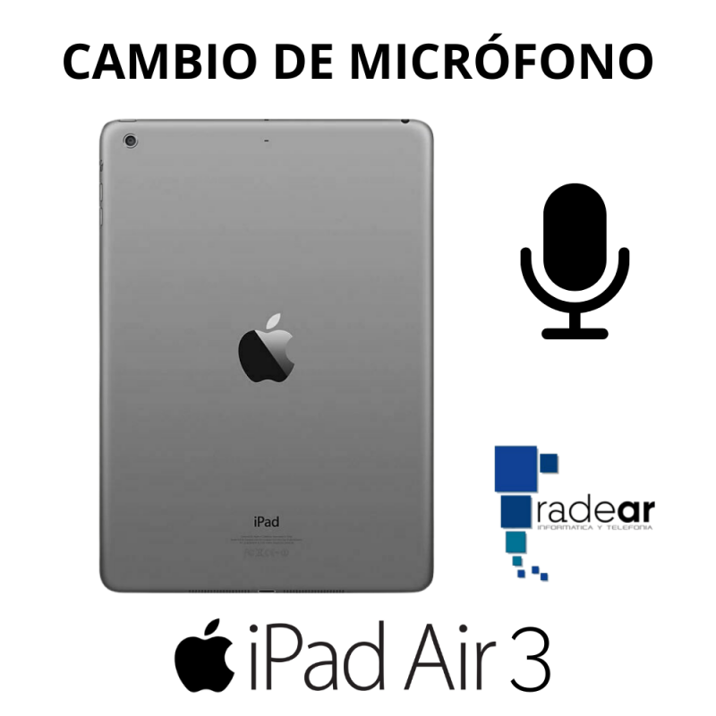 Cambio de micrófono iPad Air 3