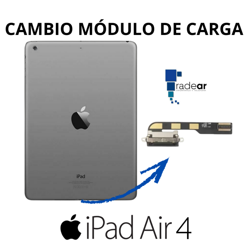 Cambio módulo de carga iPad Air 4