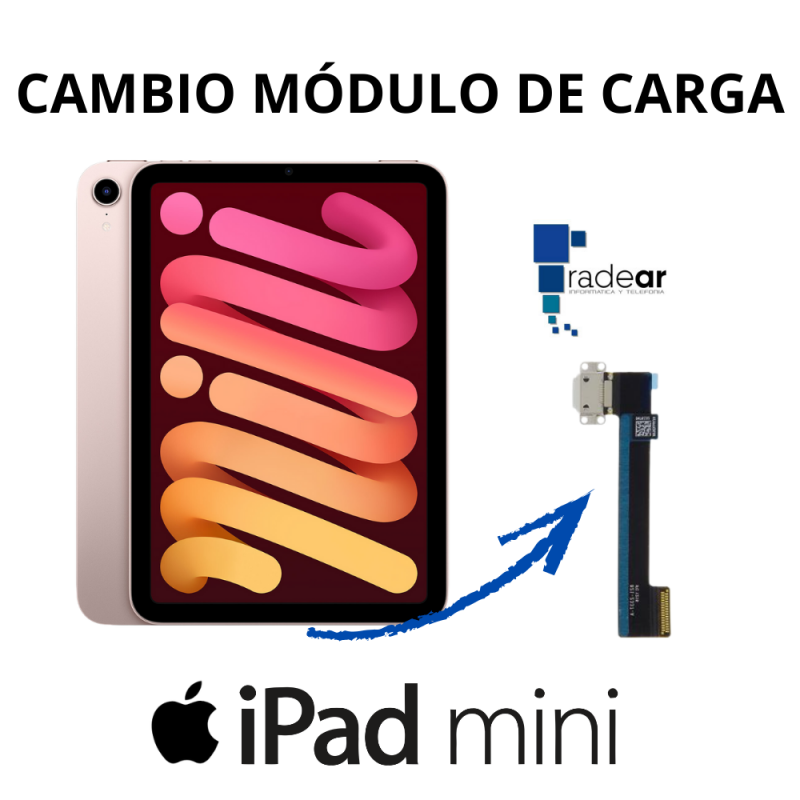 Cambio modulo de carga iPad Mini
